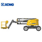 14m Electrical Articulated Aerial Work Platform , Yellow Extensible Boom Platforms