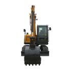 XE80D Mini Crawler Excavator / Long Arm Heavy Equipment Excavator