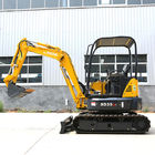 SD35U Hydraulic Crawler Excavator / Yellow Diesel Engine Mini Diggers