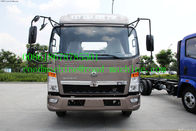 140hp 160hp 4 X 2 Light Duty Commercial Trucks , Four Cylinder Transport Truck