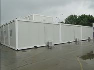 20ft 30ft Folding Prefab Container Homes , 3 In 1 Expandable Container House