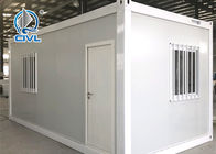 Folding 3 In 1 Prefabricated Container House Galvanized Bending Steel