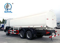 10 Wheels 6x4 20m3 Fuel Liquid Tanker Truck , Oil Tanker Lorry Color Customization Oil Tanker Vehicle
