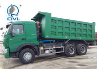 Unloading Sinotruk HOWO 6x4 Tipper Truck Heavy Duty Dump Truck 336HP