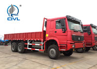 Sinotruk Heavy Cargo Truck 4X2 Driving Type Diesel Engine 266hp 290hp white blue green color