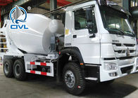 Sinotruck 6 x 4 Euro II 336 HP Engine Cement Mixer 12m3 Truck Concrete Mixing Equipment