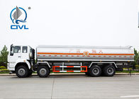 SINOTRUK HOWO Oil Tank Truck 8X4 38000L  266-371HP With Oil Pump And Pipe  EURO2/3 LHD Or RHD