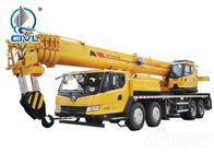 New Chinese 35 Ton Small Hydraulic Mobile Truck Crane QY35K5 For Sale In Yellow , Truck Mounted Crane