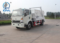 Arm Swing Waste Collection 6 Cbm Garbage Compactor Truck
