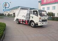 Swing Arm Garbage Truck Refuse Collector Garbage Truck In Good Condition