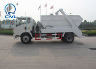 EuroIII 4x2 HOWO brand Light Hork Arm Garbage Truck Collection 5M3 Q235 Material 190HP