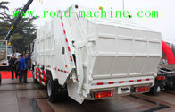 White Sinotruck  Howo  4 x 2 8L 8-12m3 White Color Compacted Garbage truck