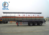 2 Axle / 3 Axle Bulk Cement Semi Trailer Trucks With 30m³ - 68m³ Capacity