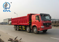 EURO II SINOTRUK Heavy Duty Dump Truck 8X4 DUMP TRUCK  50T 420hp