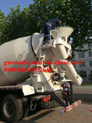 Sinotruck 6 x 4 Euro II 336 HP Engine Cement Mixer 12m3 Truck Concrete Mixing Equipment