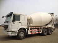 8x4 Sinotruk Concrete Mixer Trucks, EURO II, 299hp- 380hp concrete mixing equipment