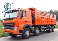60T Sinotruck Howo A7 Heavy Duty Dump Truck 8x4 12 tires EuroII  371hp Tipper truck