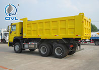 340HP 6 X 4 HOWO Heavy Duty Dump Truck  EURO III Engine color optional  30-40ton capacity