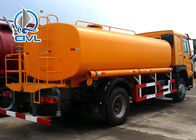 White EURO III Water Tanker Truck 15000L , 4x2 Fuel Tanker Trucks