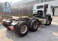 SINOTRUK HOWO 6 X 4 Tractor Truck Head 371HP Prime Mover Truck with Euro II / III  Manual Transmission