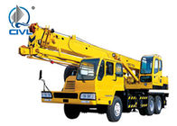 Yellow Telescopic Boom Truck Mounted Crane New Small Hydraulic Truck Crane Wheel 12 Ton Mobile Crane For Sale
