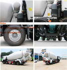 Sinotruk HOWO 6x4 Concrete Mixer Trucks Concrete Mixing Equipment in White,8 Cubic Meters
