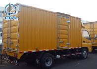 New HOWO Cargo Truck 95 HP Light Duty Commercial Trucks Engine Power HOWO Light Cargo Trucks