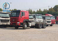 New Sinotruk HOWO Heavy Cargo Truck Chassis 6x4 8x4 371hp Engine Euro II  Manual Type