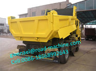 U-profil Carriage Grey HOWO Trucks Small Dumper For Cleaning Muck