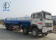 8x4 380HP 32000L Water Tanker Truck EURO III , SINOTRUK HOWO Tanker Trailer