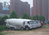 371HP 10cbm 8x4 Concrete Mixer Trucks with EURO2 Standard , Diesel Truck