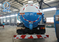 EURO II Emission 290hp Sewage Suction Truck HOWO 12000liters Sewage Suction Truck Price For Sale