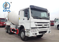 371 hp Manual 8cbm Concrete Mixer Trucks / EURO II HOWO Truck 6x4