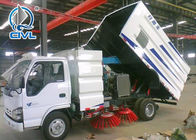 4 vertical cylinder Sweeper Garbage Compactor Truck Euro III standard Energy-Saving Euro, road cleaning truck