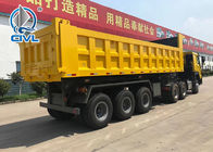High-tensile Steel T700 Vietnam Semi Trailer Trucks  25m3 Dump Truck Trailer