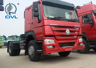 290HP Manual Prime Mover Truck SINOTRUK Howo 4X2 Tractor Color Can Be Selected