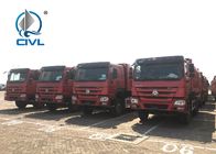 30T SINO Heavy Duty ZZ3317N3867B 6x4 Red Color Full Fender Dump Truck for Transport