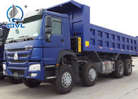 Dump Tipper Truck Special Dump Truck25 ton 8 x 4 Unloading Heavy Duty Trucks , EURO II 371 Horsepower