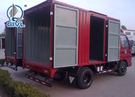 New Sinotruk Howo 4x2 5 Ton Light Cargo Van Box Truck  6 wheeler 5 8 10 tons cargo truck