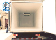 Light Refrigerated Truck 75KW 4 X 2 Refrigerator / Chil Truck For Transport Meat  / Seafood -18℃