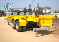 Skeleton Semi Trailer Container trailer With 2 Axle /  4 Axle For Vietnam