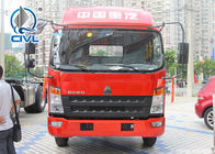 New Light Duty Commercial Trucks 150 - 250hp engine 4X2 Light Cargo Truck 2 - 5 Ton capacity
