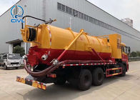 6x4 16m3 Cleaning Sewage Suction Truck Rustproof