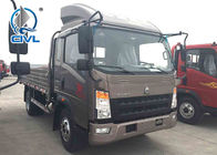 4 X 2 Cargo Light Duty Cargo Trucks   New Howo Sidewall Cargo Truck  120hp Engine