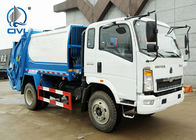 5m3 Compressed Garbage Truck With 4x2 Light Truck Chassis Engine 116hp