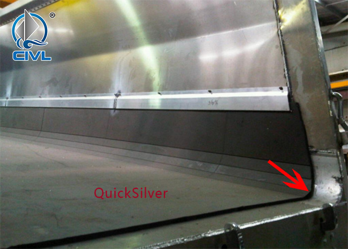 Dump Truck Liner Hardox Steel Plate Truck Linings Quick Silver