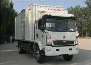 HOWO Disel Engine Light Duty Commercial Trucks, wheelbase3360;tyre nos6,Total weight 4495kg, white color orother color