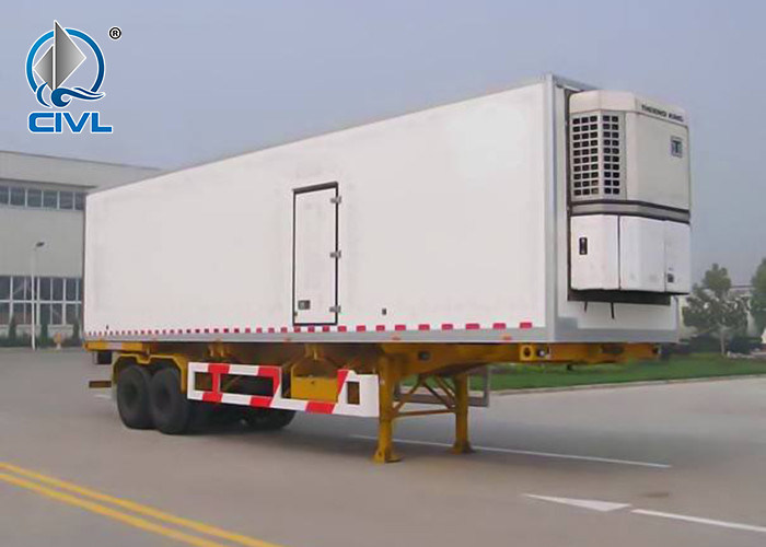 3 Axle Refrigerated Semi Trailer 1315m Long Refrigerator Semi
