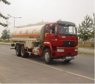 Heavy Duty Gasoline Tanker Trucks 16 CBM Special Purpose Vehicle With Tanker