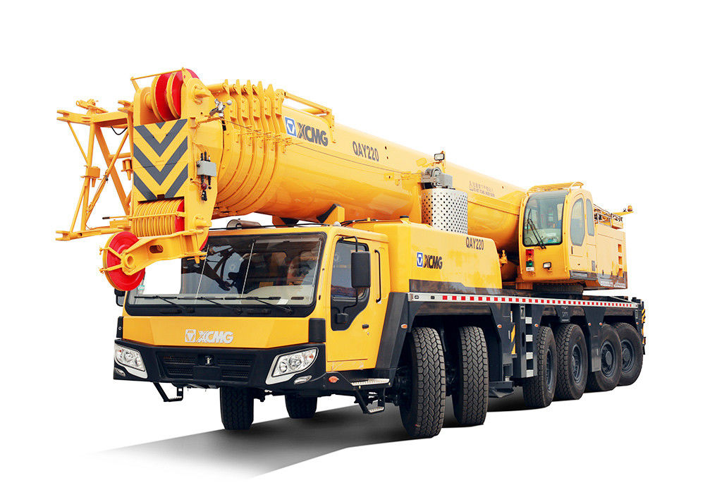 QAY 220 All Terrain Crane South Africa Customerized Color 55 Ton Truck Crane for Mining Aera